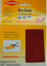 Nylonflicken selbstklebend 12x20cm - In verschiedenen Farben lieferbar !